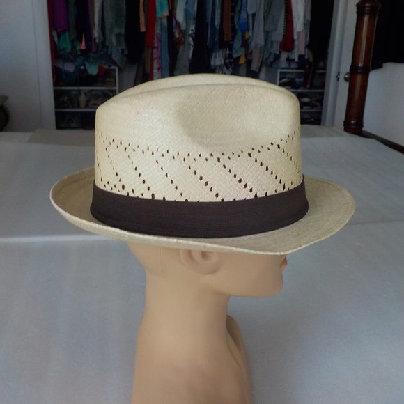 Gonzalez Natural Color Golf Fedora NWOT - Picture 5 of 9